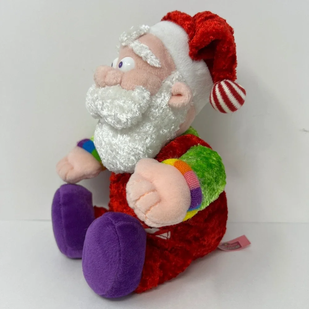 Sugar Plum Junction Santa‎ Claus Plush Doll Red Green Whimsical Holiday Toy 10